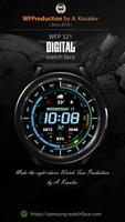 WFP 321 Digital Watch Face پوسٹر