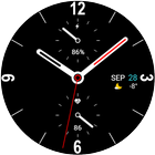 Minimal Analog 01 Watch face أيقونة