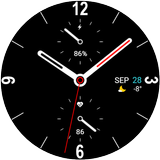 Minimal Analog 01 Watch face أيقونة