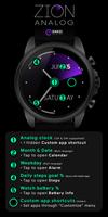 ZION Analog - watch face screenshot 3