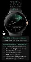 ZION Analog - watch face screenshot 1