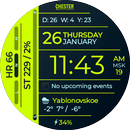 Chester Info Edge watch face APK