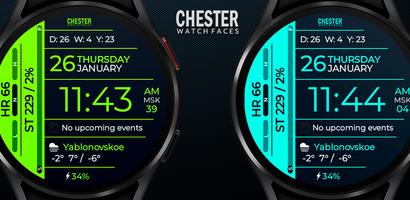 Chester Info Edge watch face screenshot 1