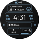 APK Digital Watch Face D29