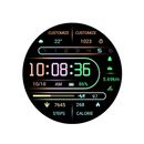 Gradient Light Lines Wear OS APK