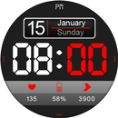 Digital Watch Face Key 014 APK