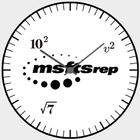 MSFTSrep Snowprint Face أيقونة
