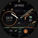 RetroFuture analog watch face APK