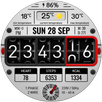 Digital RetroFlip Watch face APK