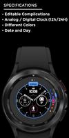 Adria Night - watch face screenshot 3