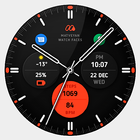 Classic analog sport watch-icoon