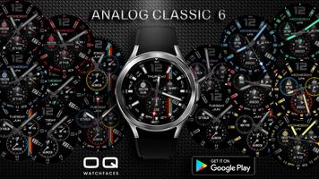 Analog Classic 6 الملصق