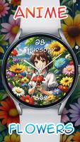 Anime flowers poster