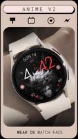 Anime v2 animated watch face স্ক্রিনশট 1