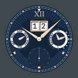 Classy Luxury Blue Date Window