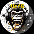 ART007 Monkey Headphones