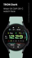 Awf TRON Dark: Watch face Affiche