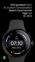 Awf Dash Digital: Watch face ảnh chụp màn hình 1