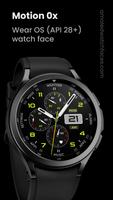 Motion 0x Watch Face plakat