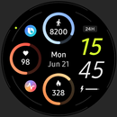 Sporty Digital Watch Face APK