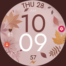Fall Autumn digital watch face APK
