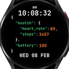 AZ261 Json Code Watch Face 圖標