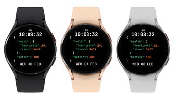 AZ261 Json Code Watch Face 截圖 2