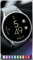 برنامه‌نما Battery 3 rose gold watch face عکس از صفحه