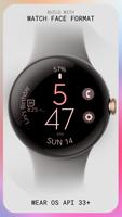 برنامه‌نما Battery 3 rose gold watch face عکس از صفحه