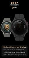 Bear Accessory - watch face capture d'écran 3