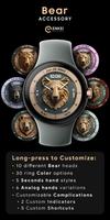 Bear Accessory - watch face capture d'écran 1