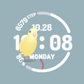 Wiggle Cockatiel Watch face