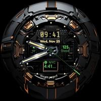 3 Schermata Black Marvel Watch Face