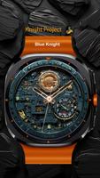 Blue Knight Watch Face 스크린샷 2