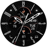 Carbon v6 Analog watch face