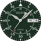 ikon CELEST5478 Aviator Watch