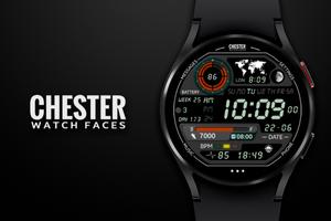 Chester LCD watch face 스크린샷 1