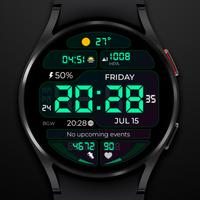 Chester Digilight watch face screenshot 3