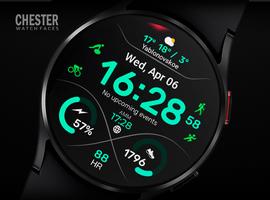 Chester Serenity watch face capture d'écran 2