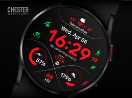 Chester Serenity watch face capture d'écran 3