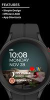 Christmas Night - Watch Face تصوير الشاشة 1