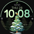 Christmas Steps watch face
