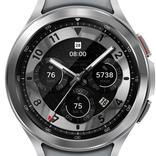 Chrome Chronograph Watch Face