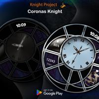 Coronas Knight Watch Face ảnh chụp màn hình 2