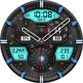 Hybrid CLOUD URX138 Watch face