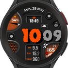 Digital Watch Face CRC037-icoon