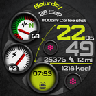 آیکون‌ Digital Watch Face CRC039