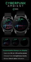 Cyberpunk Ambient - watch face screenshot 2