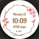 DADAM16: Flower Watch Face