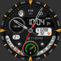 DB042 Hybrid Watch Face